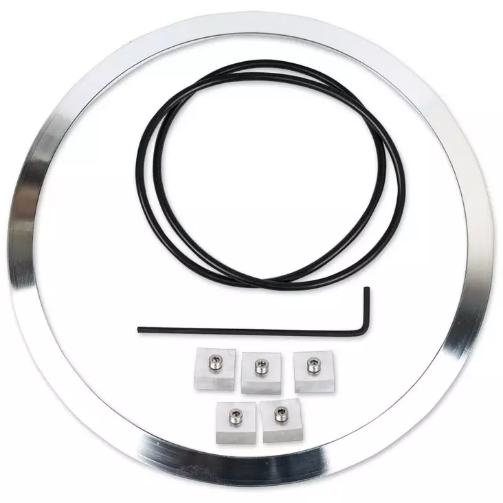 HEADLIGHT MOUNTING KIT 100 ALUMINIUM RING - Tuulilasit ja etumaskit - 20011509 - 1