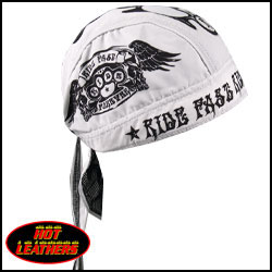 Headwrap,Hot Leathers, Ride Fast Ride - Headwrapit - HW189 - 1