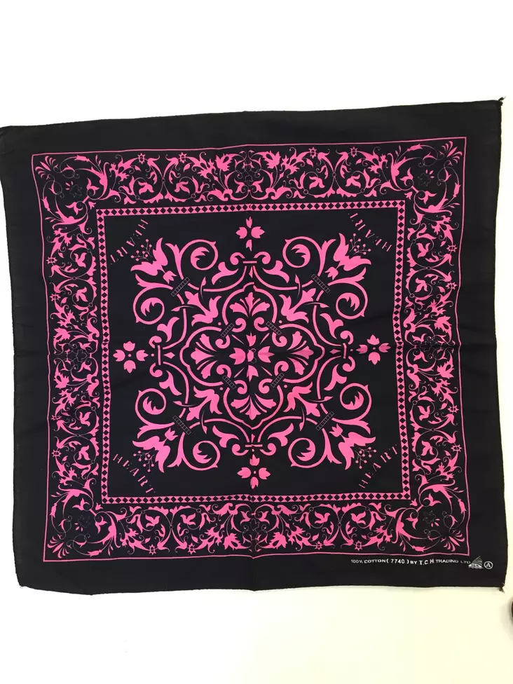 Huivi, Heart, pinkkimusta - Huivit - HU349 - 1