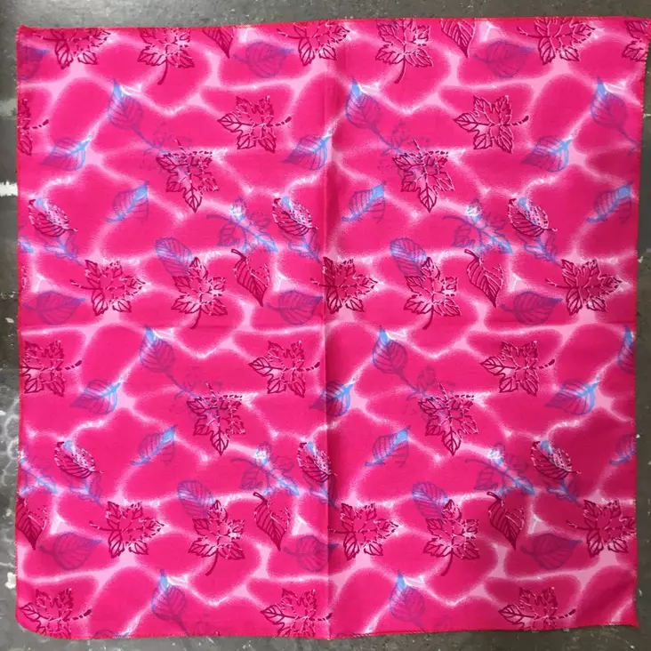 Huivi, Lehdet, pinkki - Huivit - HU409 - 1