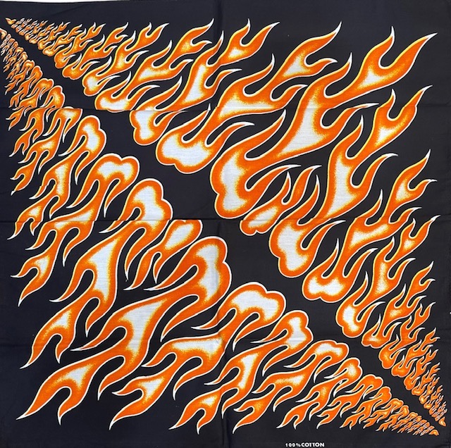 Huivi, Oranssi liekkimeri - Huivit - HU509 - 1