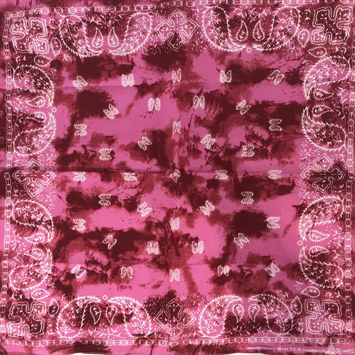 Huivi, Roosa, Kashmir-kuvio - Huivit - HU439 - 1