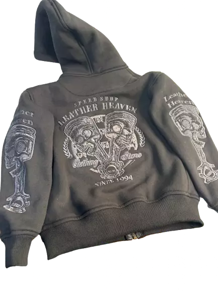 Huppari lasten V2 LH speed Shop musta - Hupparit ja Takit - KID549 - 1