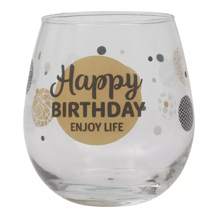 Juomalasi Happy Birthday - Astiat - LASI9 - 1