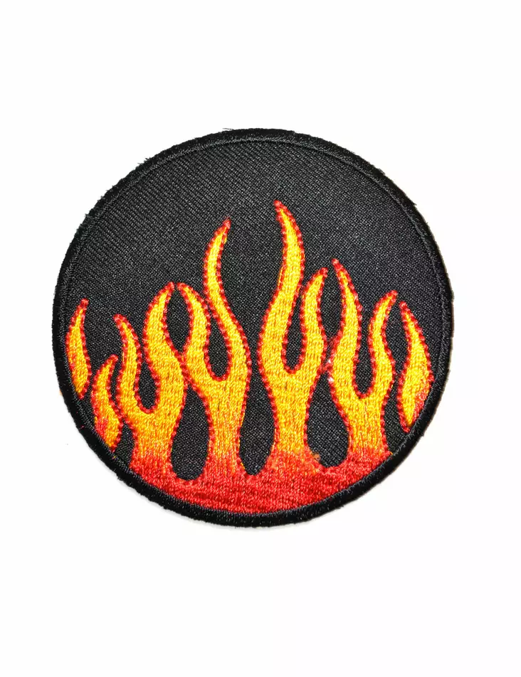 Kangasmerkki, liekki - Kangasmerkit - K189 - 1