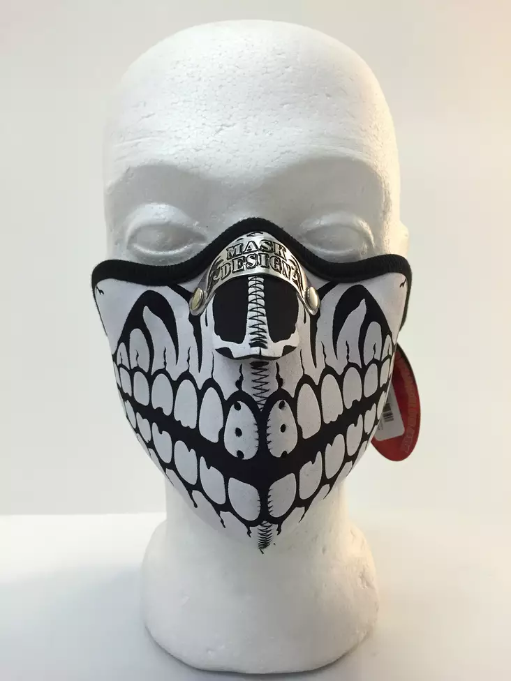 Kasvomaski,luuranko, neopreeni - Ajovarusteet - KM19 - 1