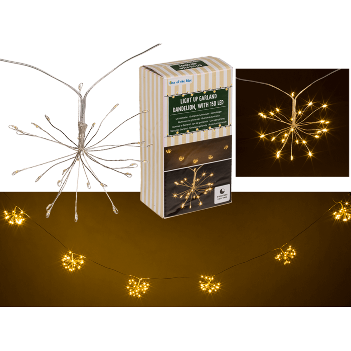 Koristevaloketju Valotupsu - Valaisin, valoketju - VALO19 - 1