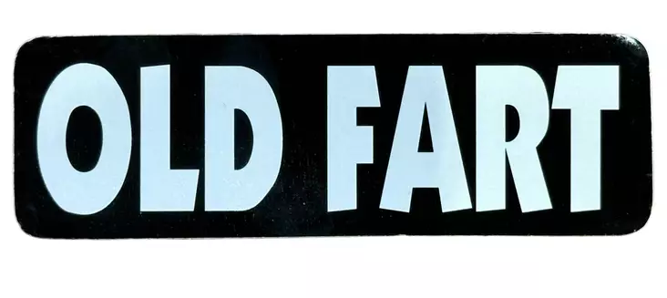 Kypärätarra, Old Fart - Tarrat - TAR109 - 2