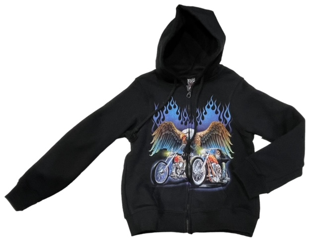 Lasten Huppari Motorcycles and Eagle - Hupparit ja Takit - KID539 - 1