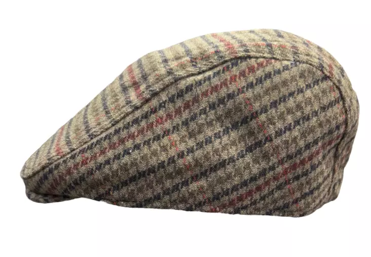 Lätsä Pepitaruutu, villasekoite - Hatut - LC739 - 1