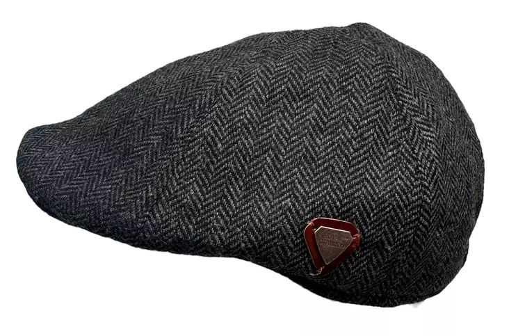 Lätsä Tweed tummanharmaa - Flat Capit - LC799 - 1