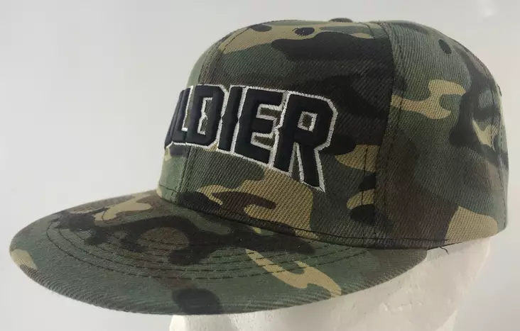 Lippis SOLDIER camo vihreä - Lippikset - LC529 - 1