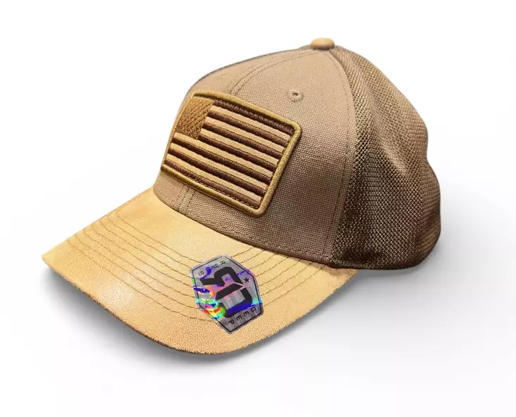 Lippis USA lippu, ruskea - Lippikset - LC829 - 1