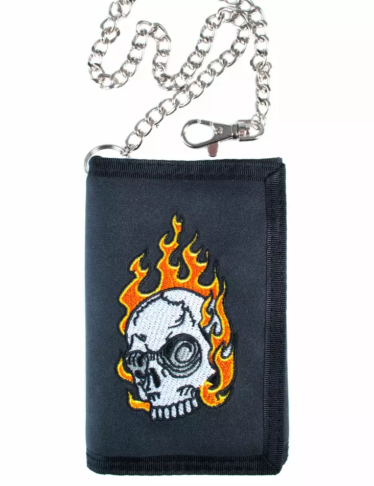 Lompakko, Liekki Pääkallo - Lompakot ja rahakukkarot - KN209 - 1