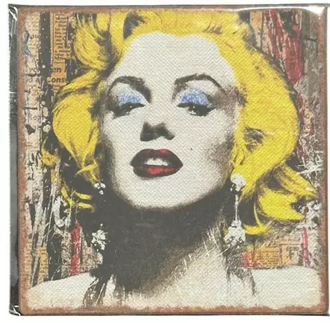 Magneetti Marilyn 7 x 7 cm - Koriste-esineet - MAG39 - 1