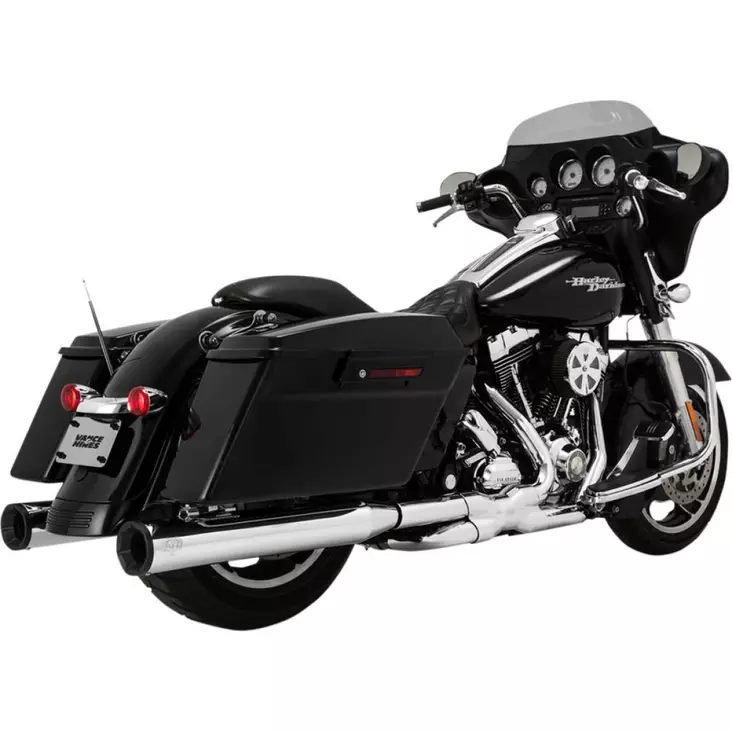 MUFFLERS ELIMINATOR 400 CHROME BLACK - Pakoputket ja niiden osat - 18010899 - 1