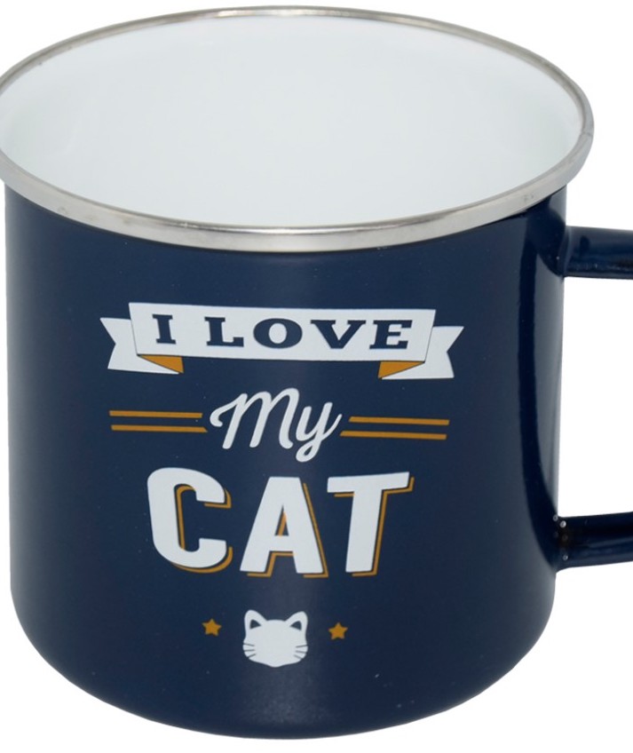 Muki i love my CAT Emalimuki 10x9cm - Astiat - 89039 - 1