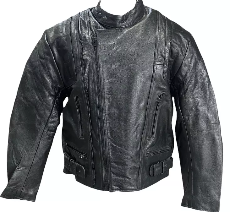 Nahkatakki Buffalo musta - Nahkatakit - T609 - 1