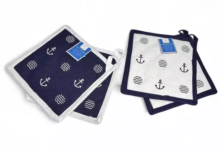 Patalappu Ankkuri 2kpl - Kodin tekstiilit - PRT1429 - 1