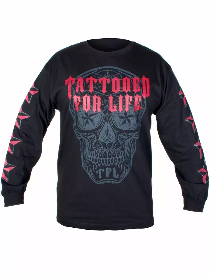 Pitkähiha, Hot Leathers Day Of Dead - Pitkähihaiset paidat - PH209 - 1