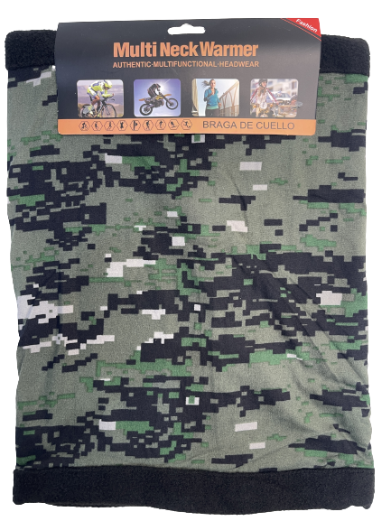 Putkihuivi digicamo fleece vihr - Putkihuivit - B309 - 1