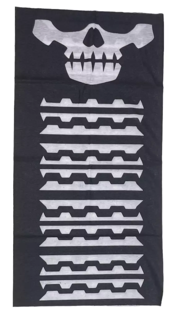 Putkihuivi, Graphic Skull - Putkihuivit - B339 - 1