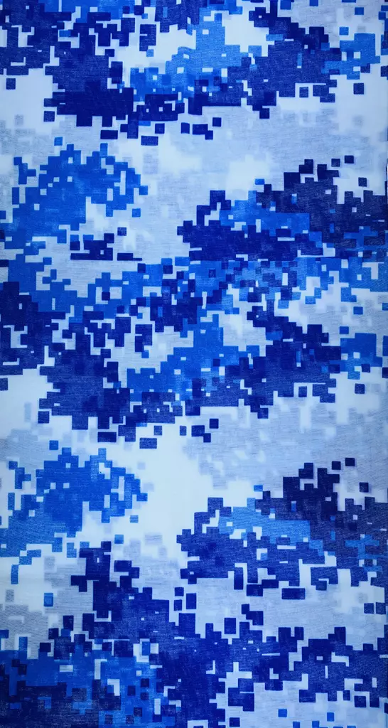 Putkihuivi Sininen Camo pixel digicamo - Putkihuivit - B279 - 1