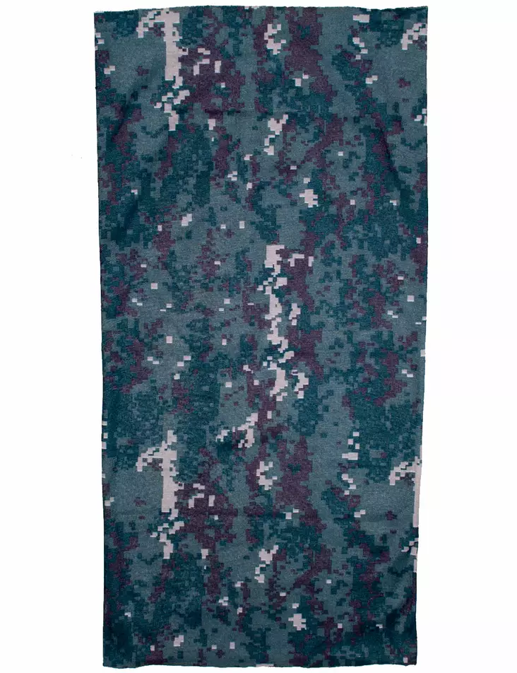 Putkihuivi, Vihreä,ruskea,harmaat kuviot - Putkihuivit - B139 - 1