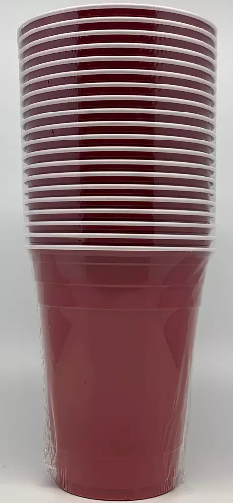 REDCUP 20-kpl punainen muki 0,47 - Astiat - 1969 - 1