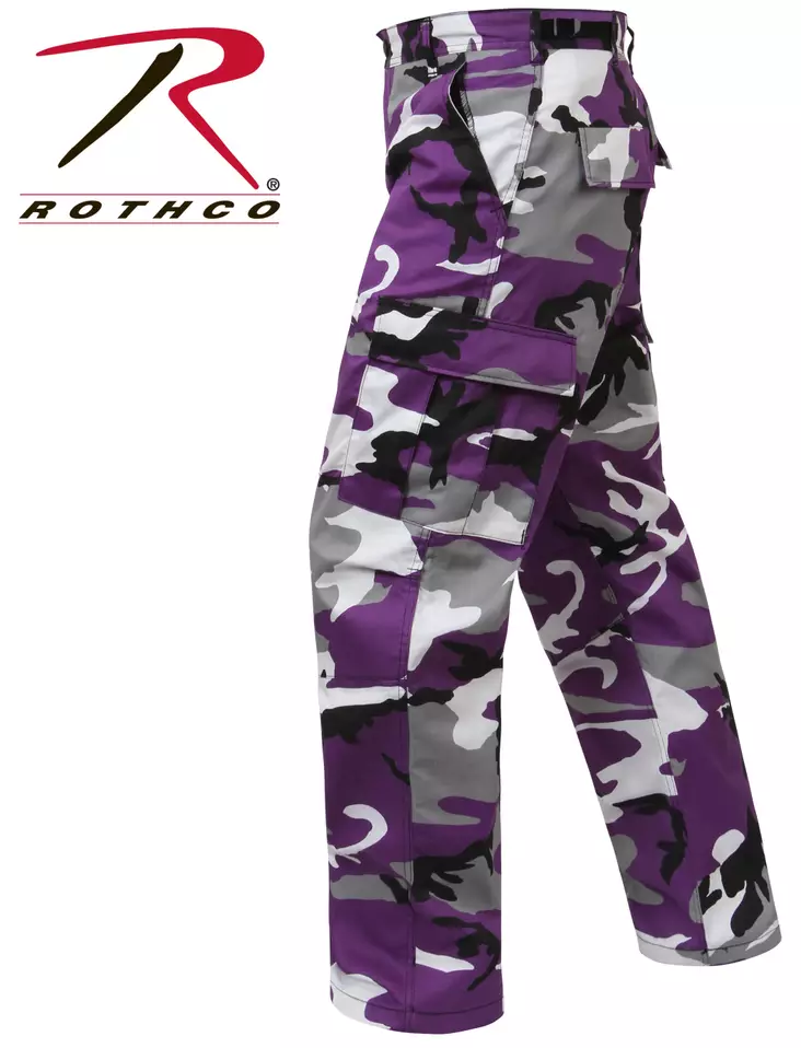 Reisitaskuhousut BDU Ultra violet camo - Reisitaskuhousut - ROT29 - 1