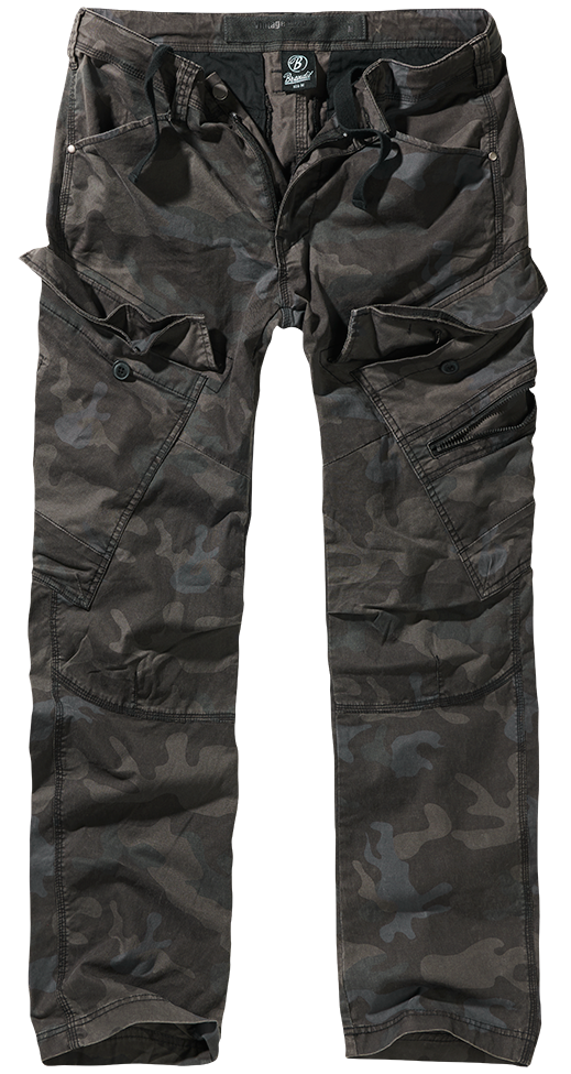 Reisitaskuhousut Brandit dark camo slim - Reisitaskuhousut - HO539 - 2