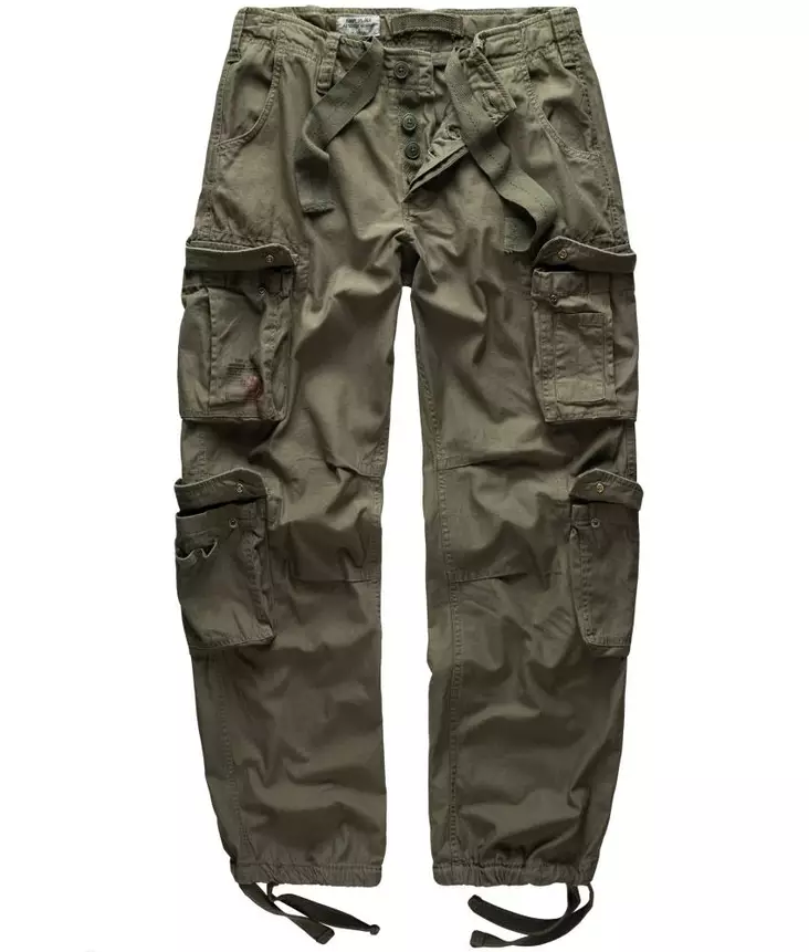 Reisitaskuhousut olive airborne Surplus - Reisitaskuhousut - HO599 - 1