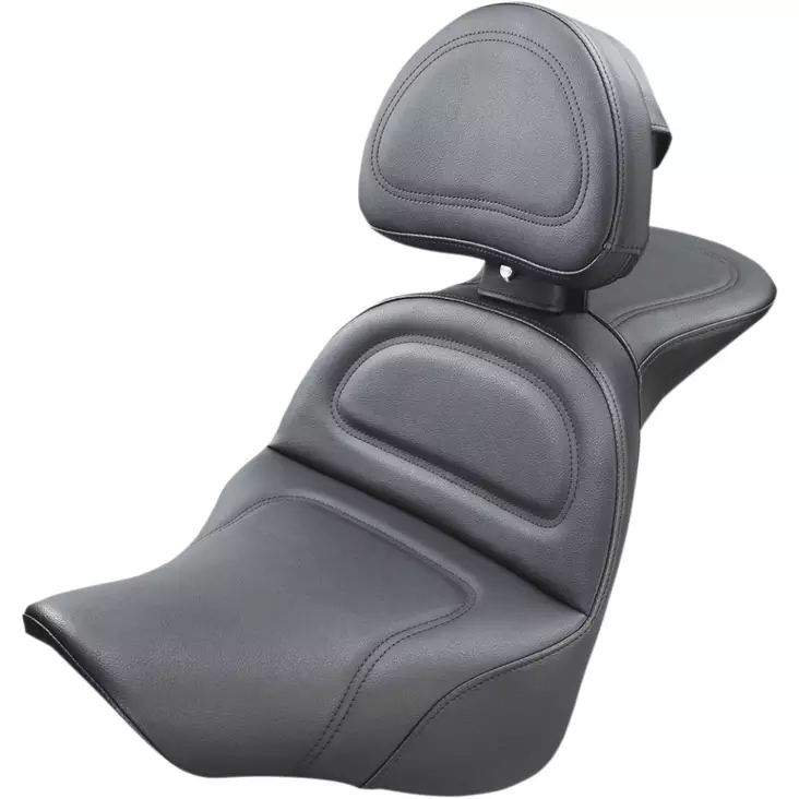 SEAT EXPLORER W/BACKREST BLACK - Satulat ja satulanpäälliset - 08021029 - 1