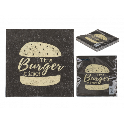 Servetti Burger Time - Servetit - SER69 - 2