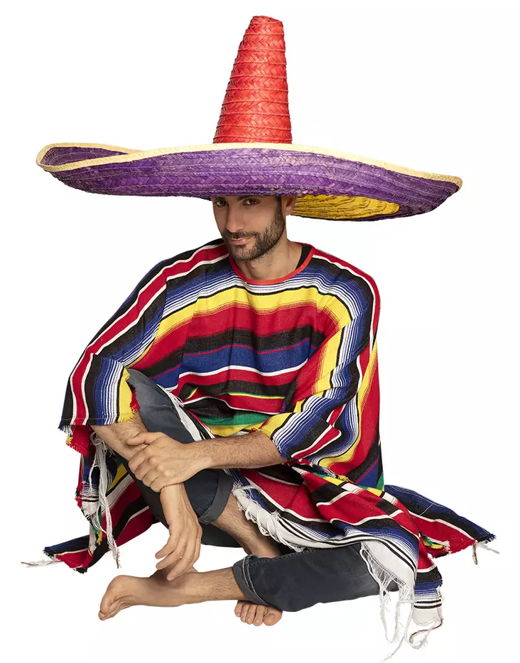 Sombrero 100-cm värikäs - Hatut - HAT89 - 1