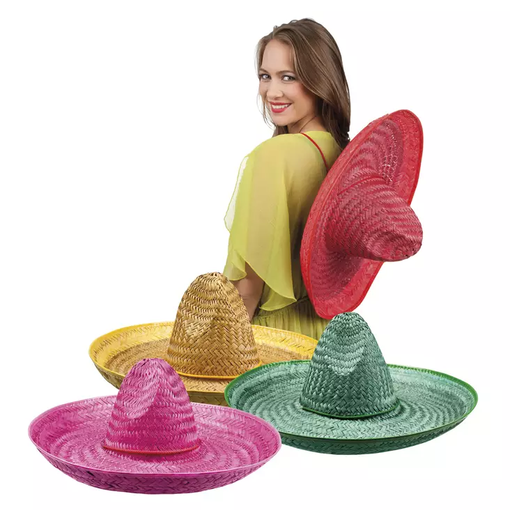 Sombrero 50-cm 4 väriä - Hatut - HAT99 - 1