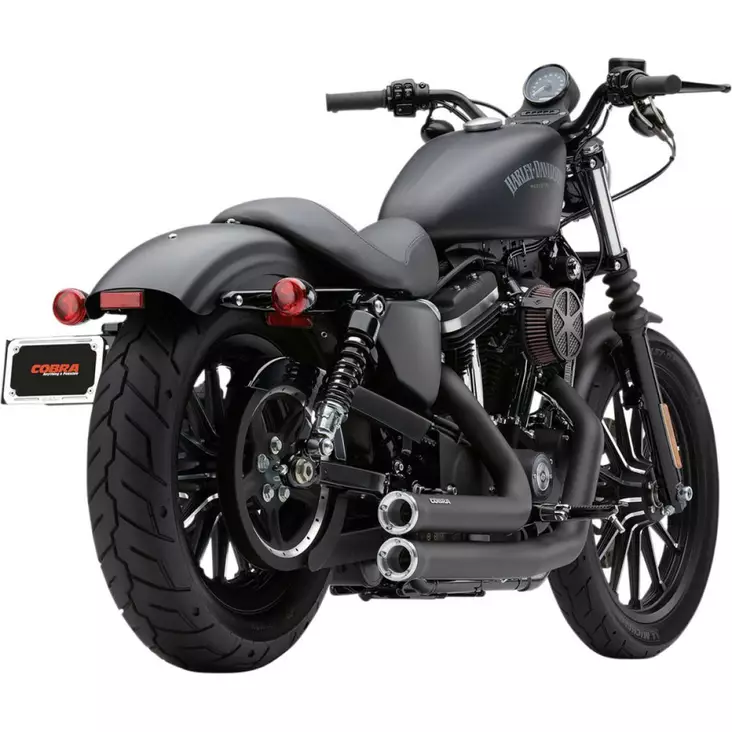 SPEEDSTER EXHAUST SHORT BLACK HD - Pakoputket ja niiden osat - 18001649 - 1