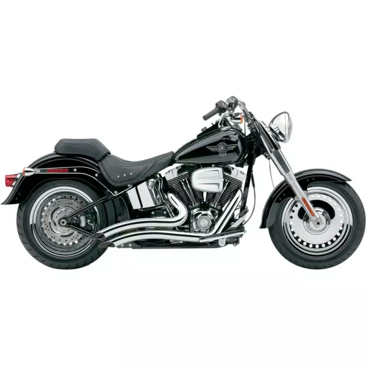 SPEEDSTER SHORTS SWEPT EXHAUST WITH POWERPORT CHROME - Pakoputket ja niiden osat - 18001379 - 1