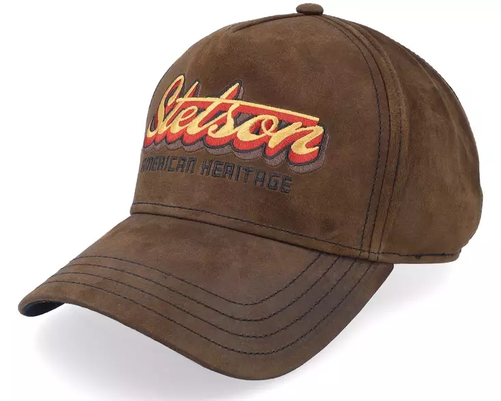 Stetson Trucker Cap Oily Goat Suede - Lippikset - STHAT59 - 1