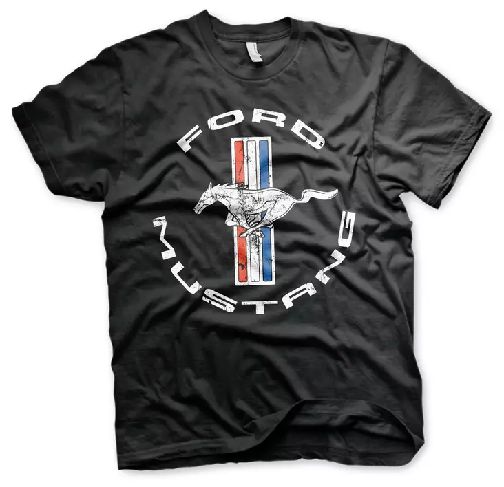 T-paita Ford Mustang, musta - T-paidat - TP1309 - 1