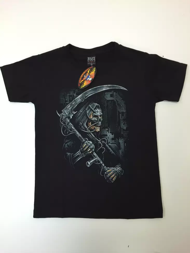 T-paita, Robottiviikatemis - T-paidat - KID389 - 1