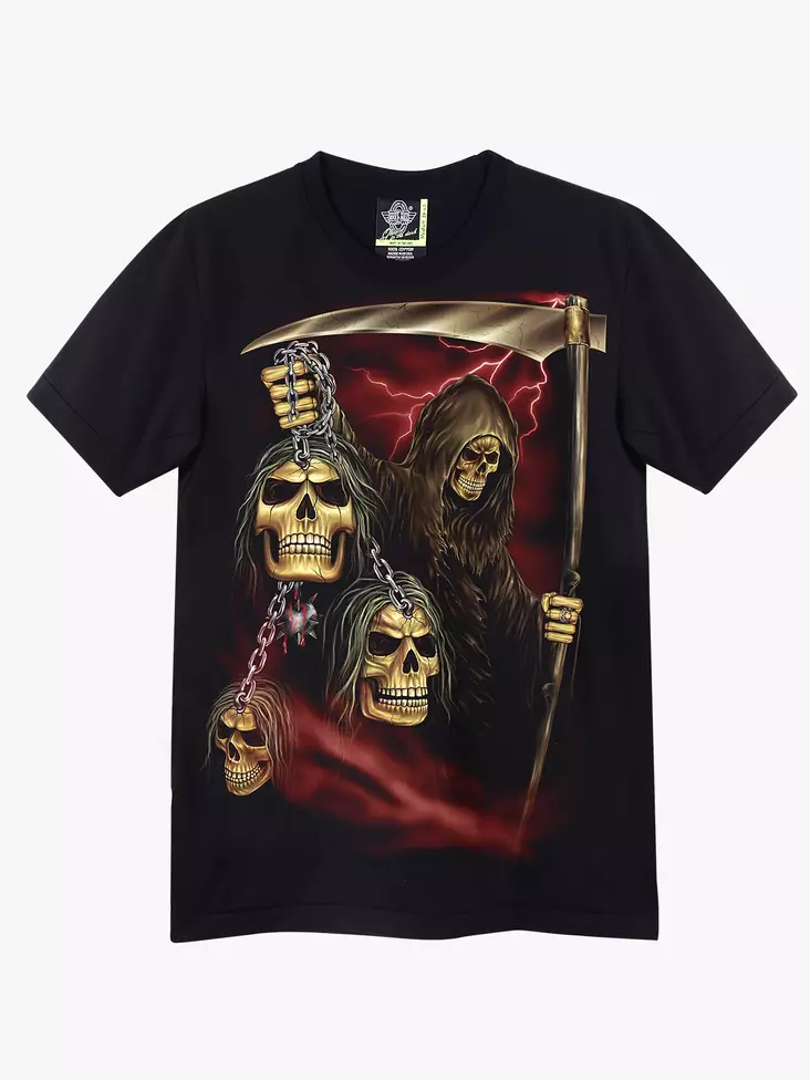 T-paita Skulls in Chain - T-paidat - TP1339 - 1