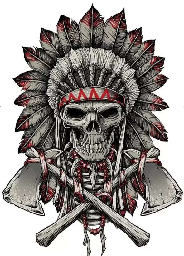 Tarra Indian Skull - Tarrat - TAR359 - 1