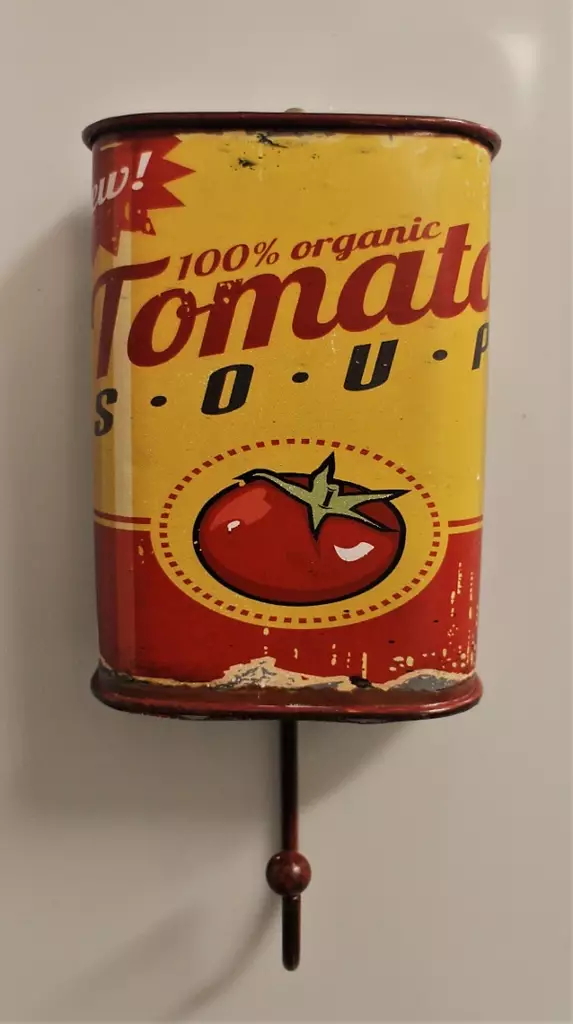 Tomato Soup -seinäkoukku - Taulut, kehykset - PELT89 - 1