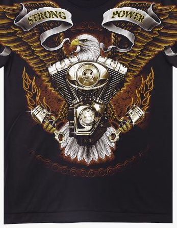 Tpaita Strong Power HD moottori - T-paidat - TP1249 - 1