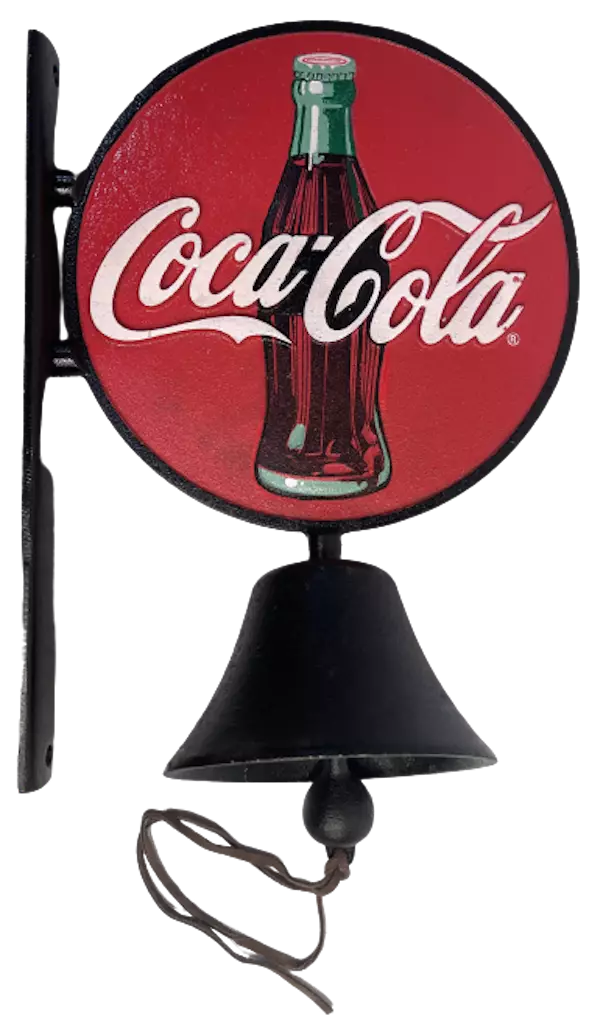 Valurauta kello Coca Cola seinä - Kellot - PELT239 - 1